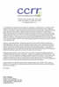 CCRR-Reference Letter